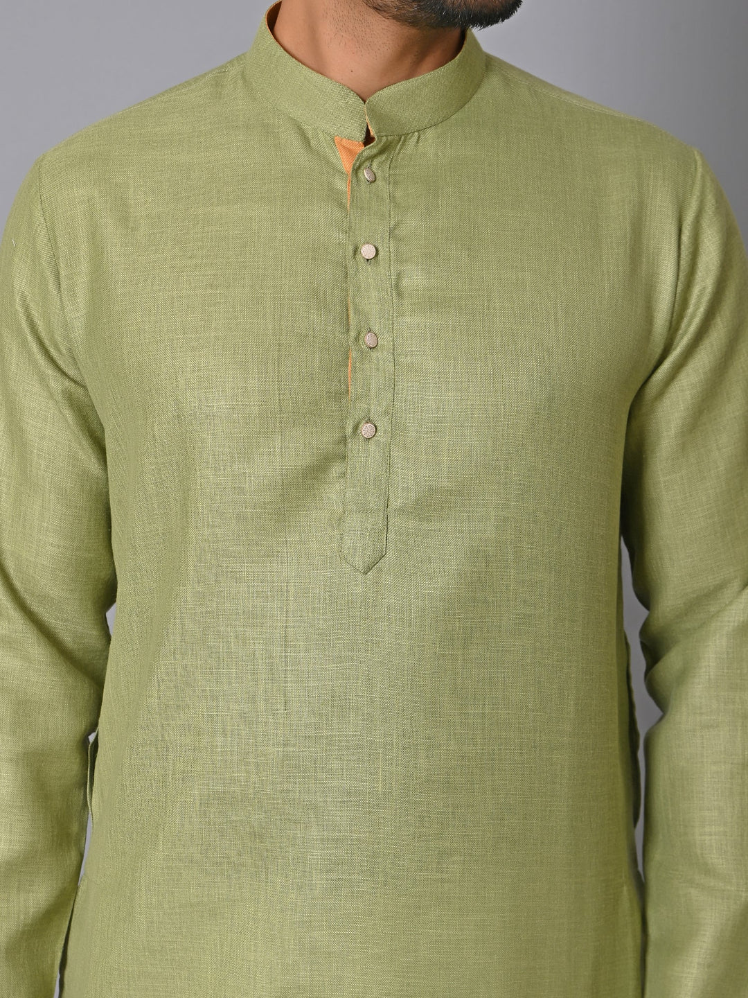 Solid Green Kurta Set