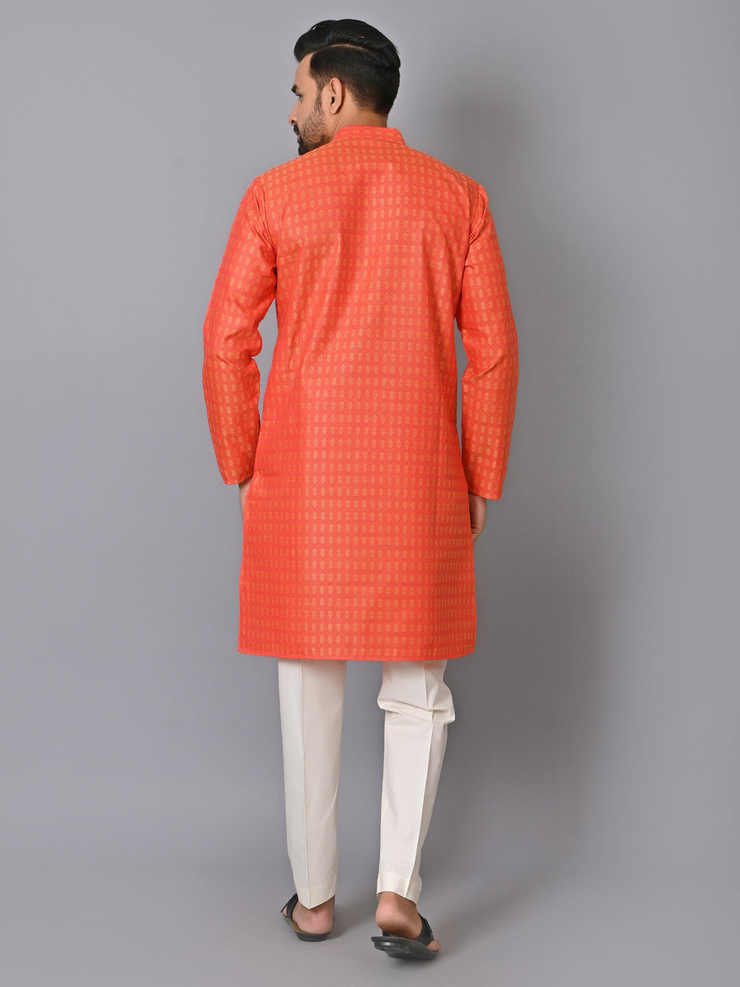 Ethnic Motifs Red Kurta Set