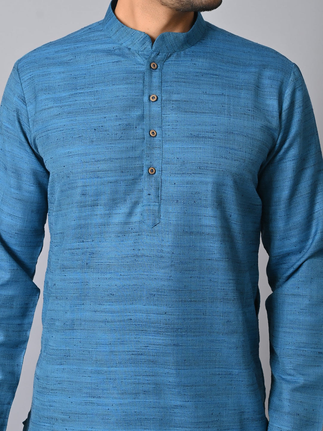 Striped Blue Kurta Set