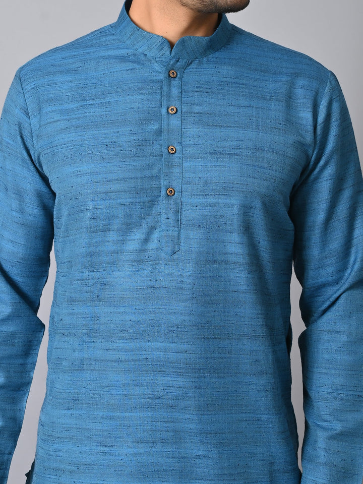 Striped Blue Kurta Set