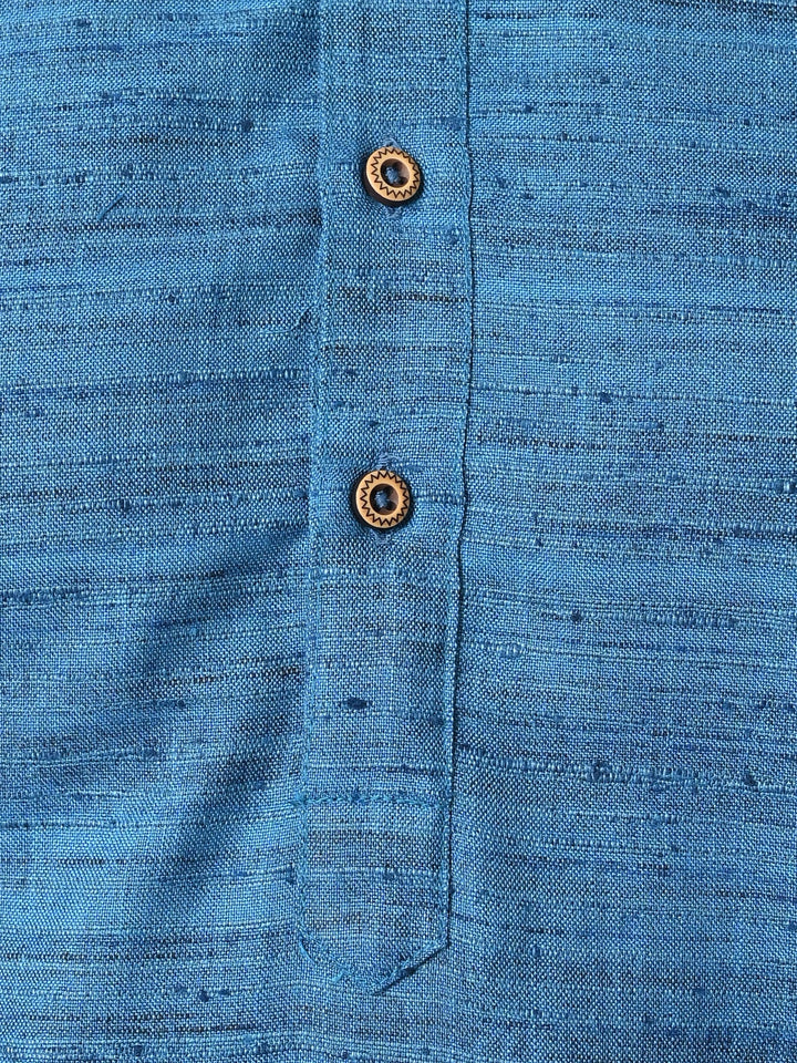 Striped Blue Kurta Set