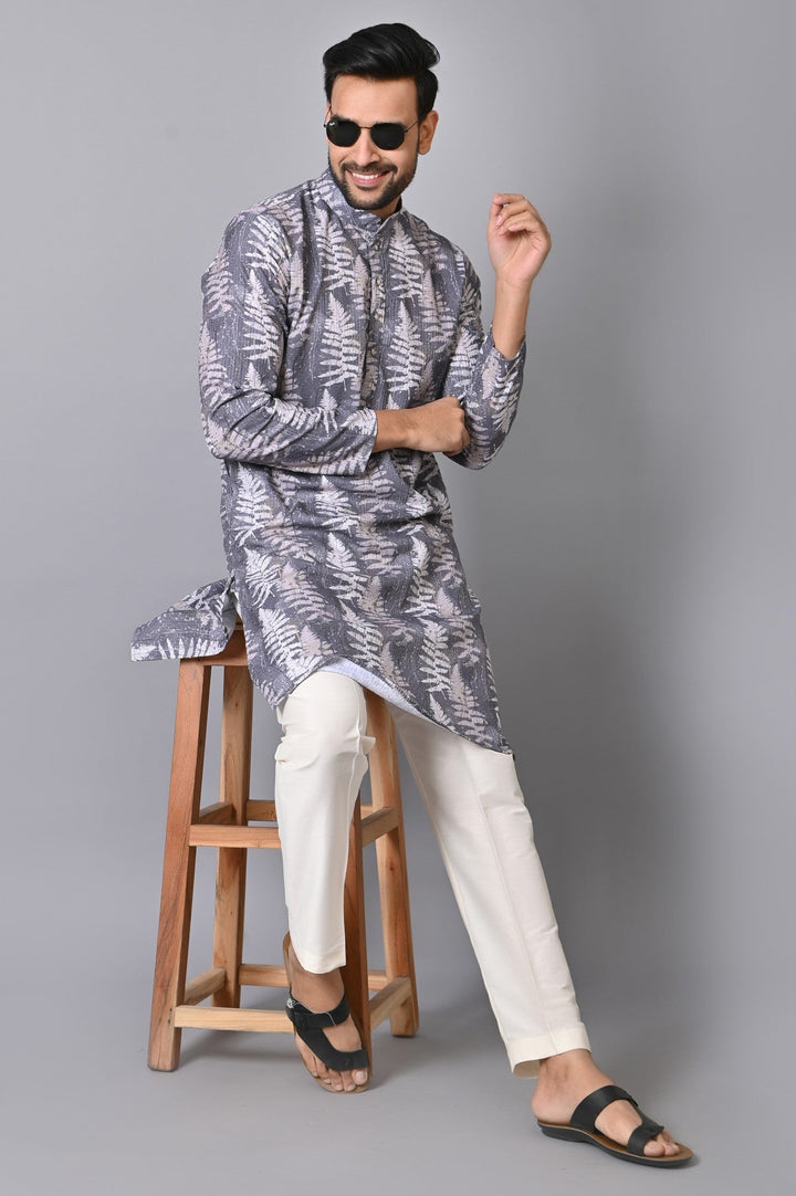 Sequence Grey Kurta Set