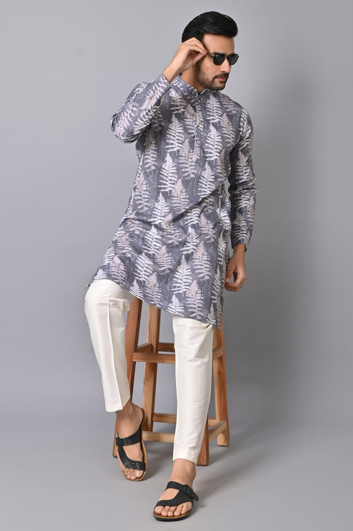 Sequence Grey Kurta Set