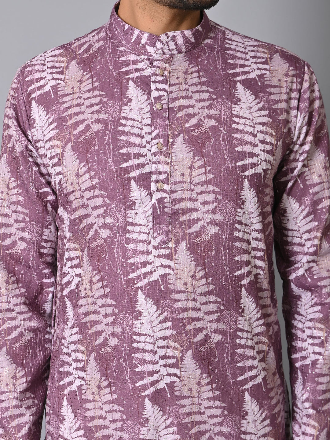 Sequence Wine Kurta Set