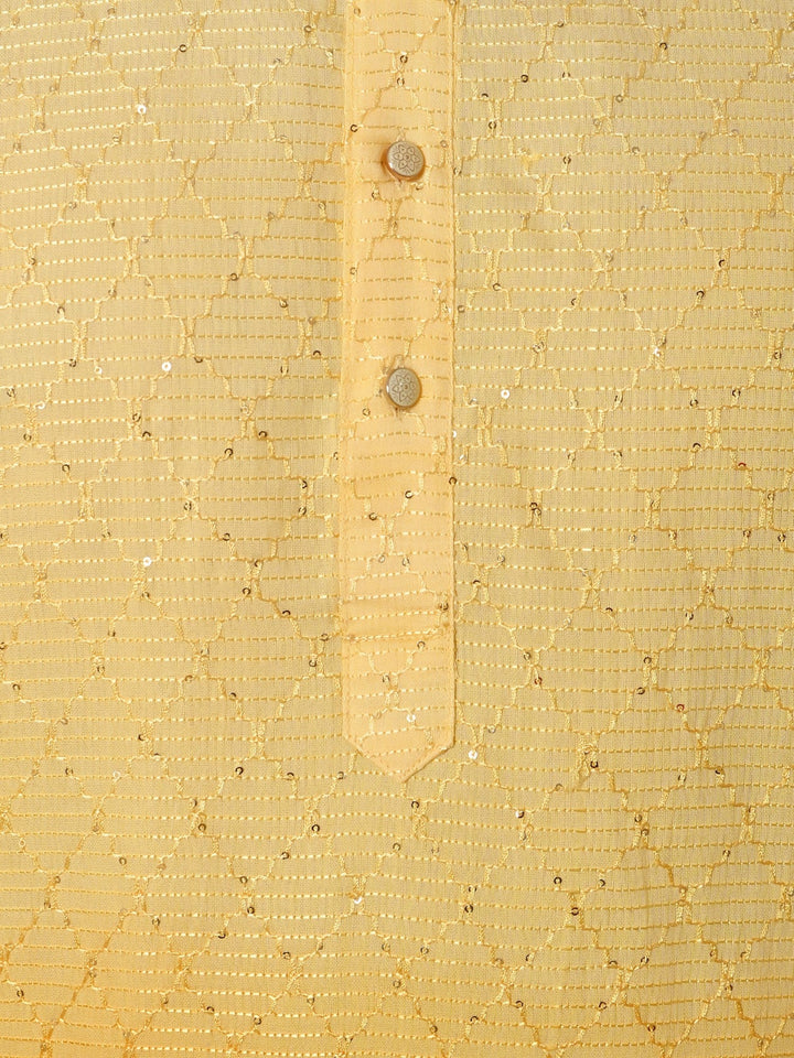 Sequence Yellow Kurta Set