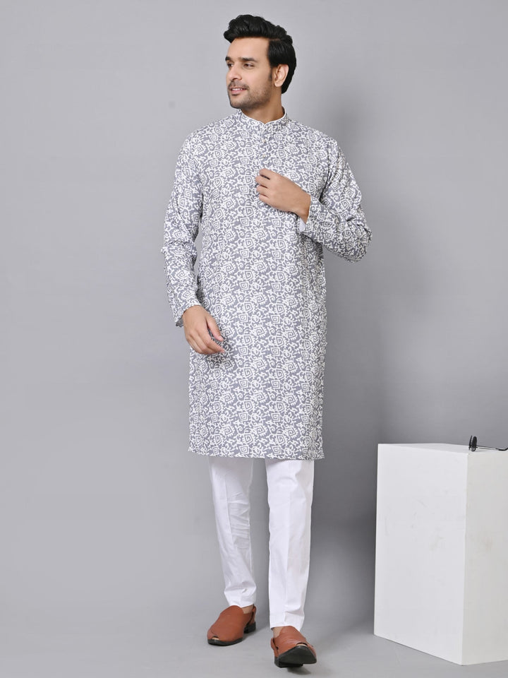 Sequence Grey Kurta Set