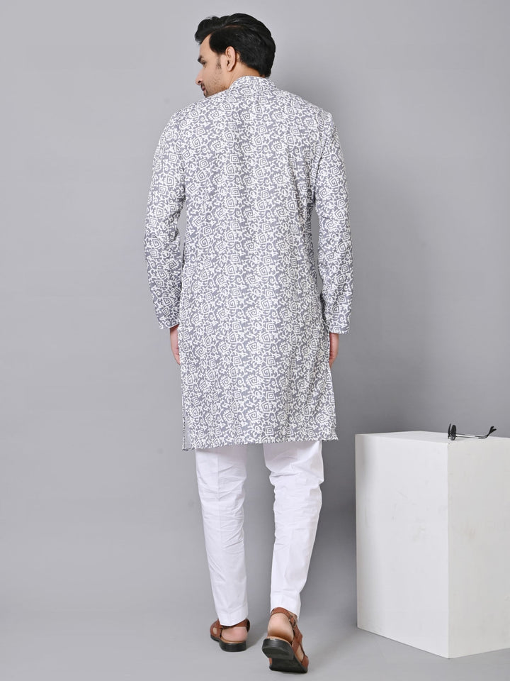 Sequence Grey Kurta Set