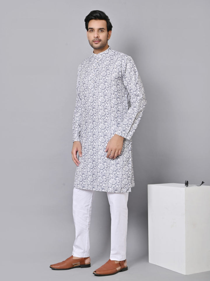 Sequence Grey Kurta Set