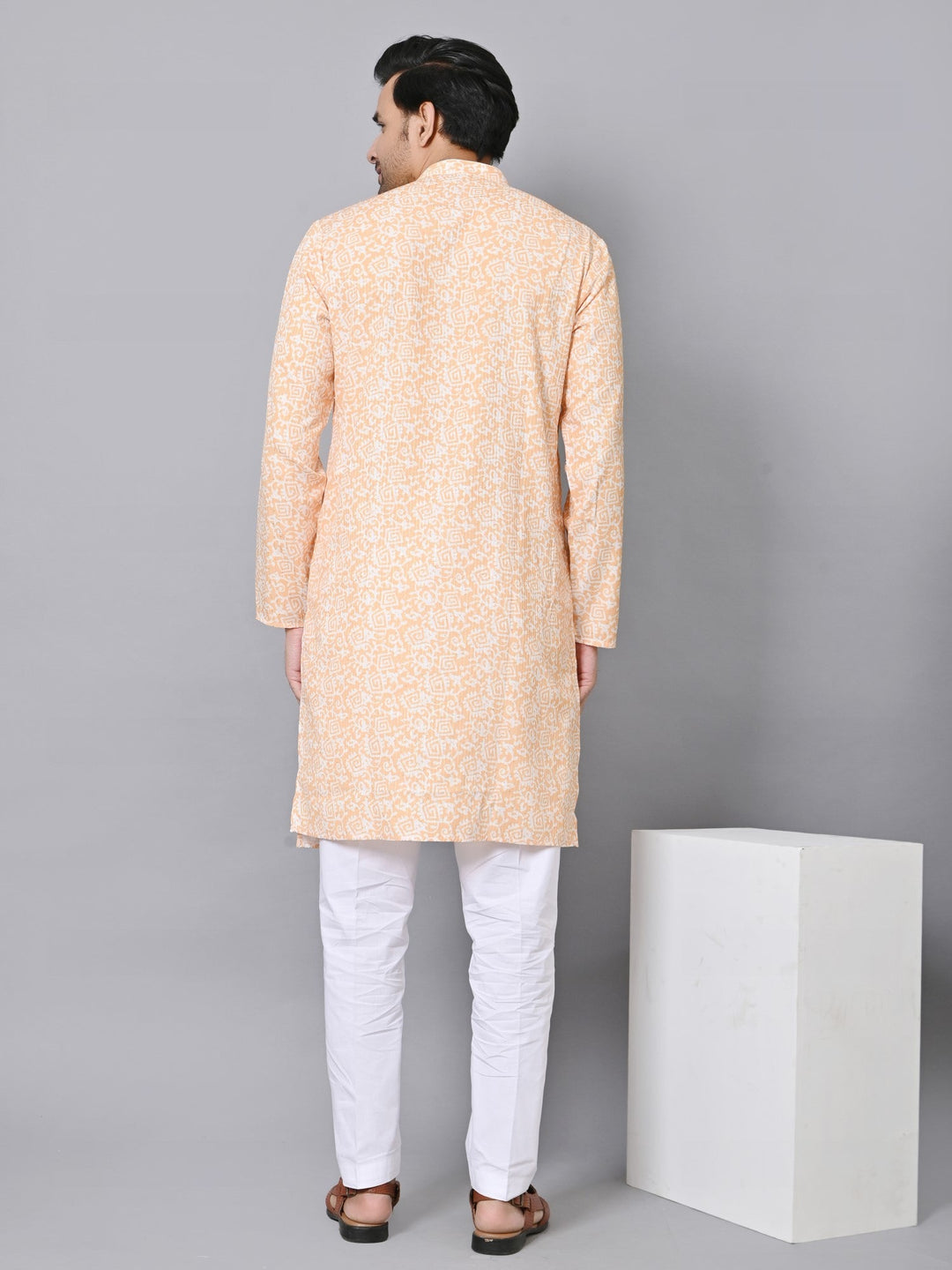 Sequence Mustard Kurta Set