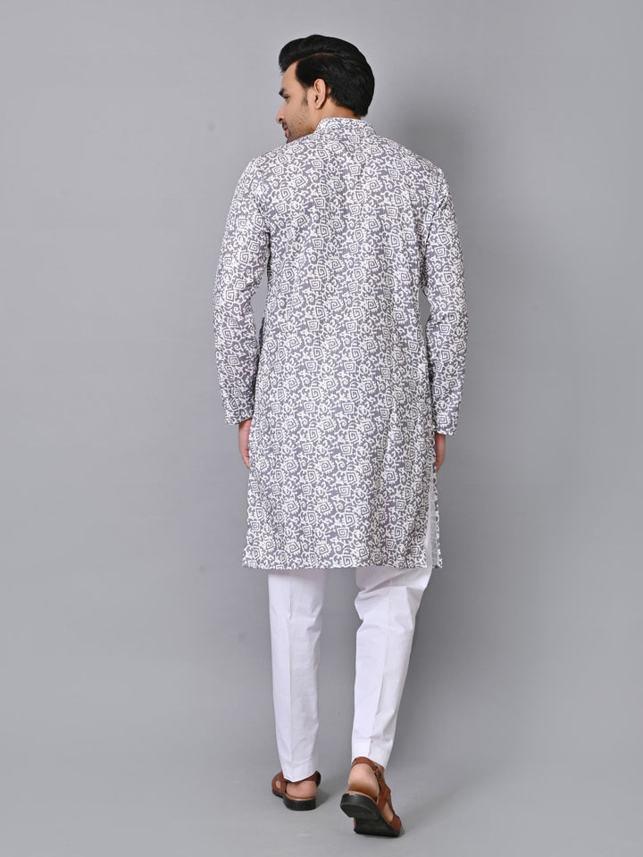 Sequence Grey Kurta Set