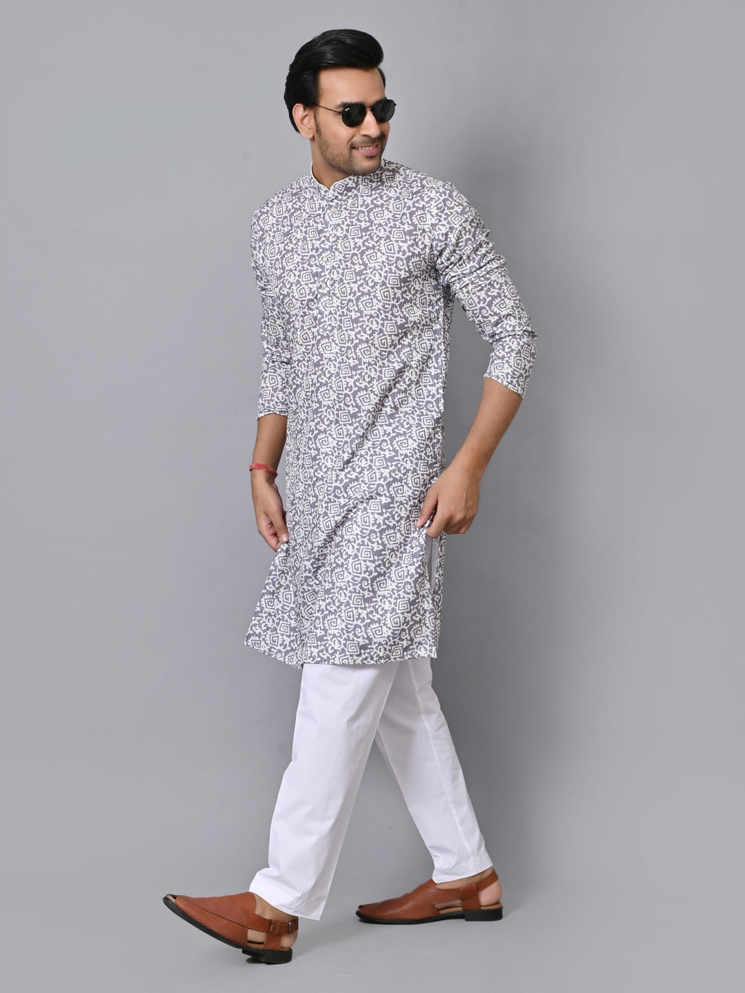 Sequence Grey Kurta Set