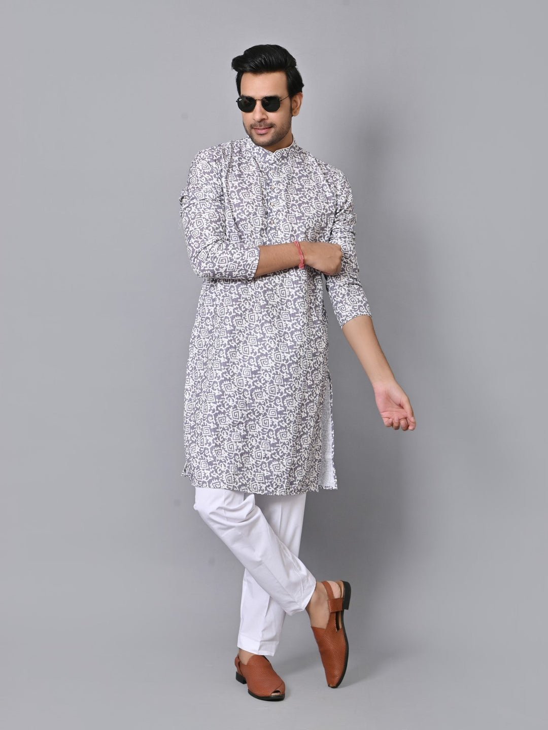 Sequence Grey Kurta Set