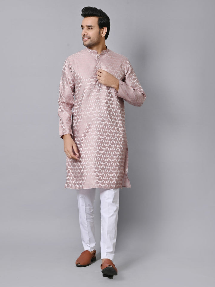 Floral Pink Kurta Set