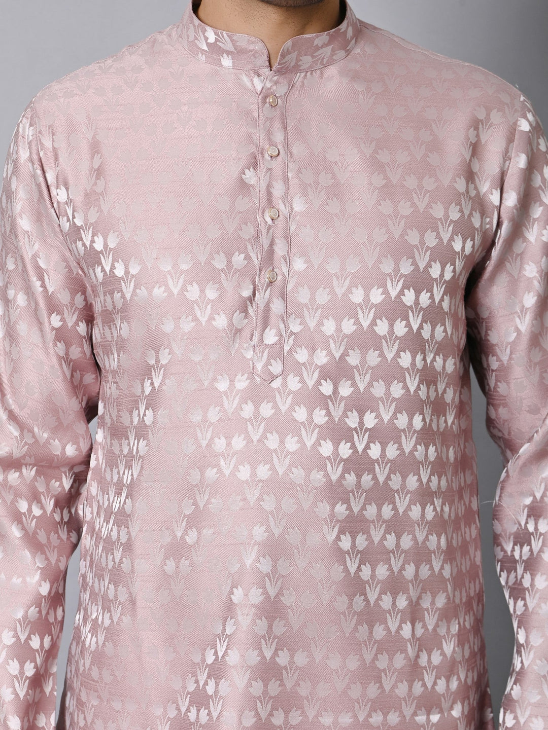 Floral Pink Kurta Set