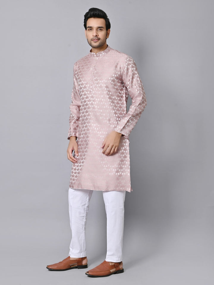 Floral Pink Kurta Set