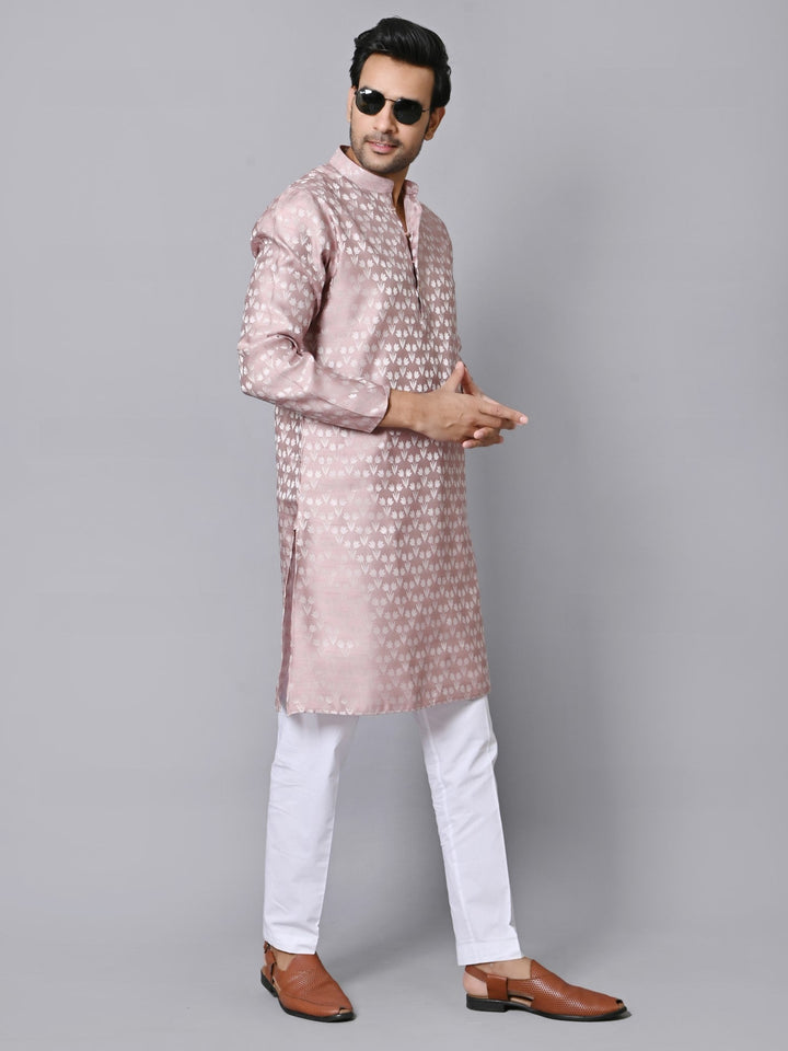 Floral Pink Kurta Set