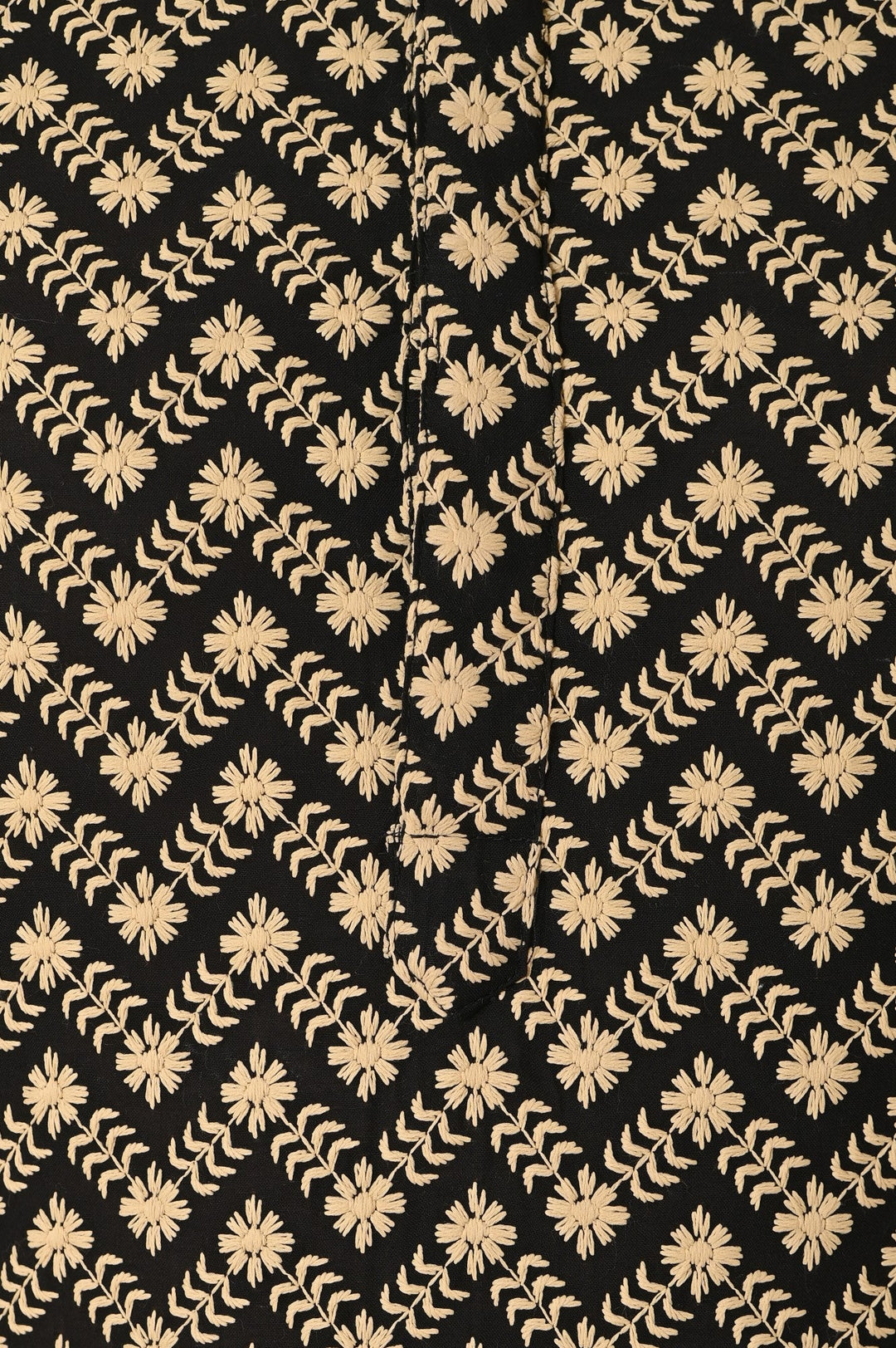 Chikan Black Kurta Set