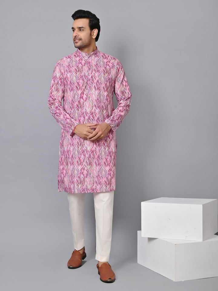 Ombre Pink Kurta Set