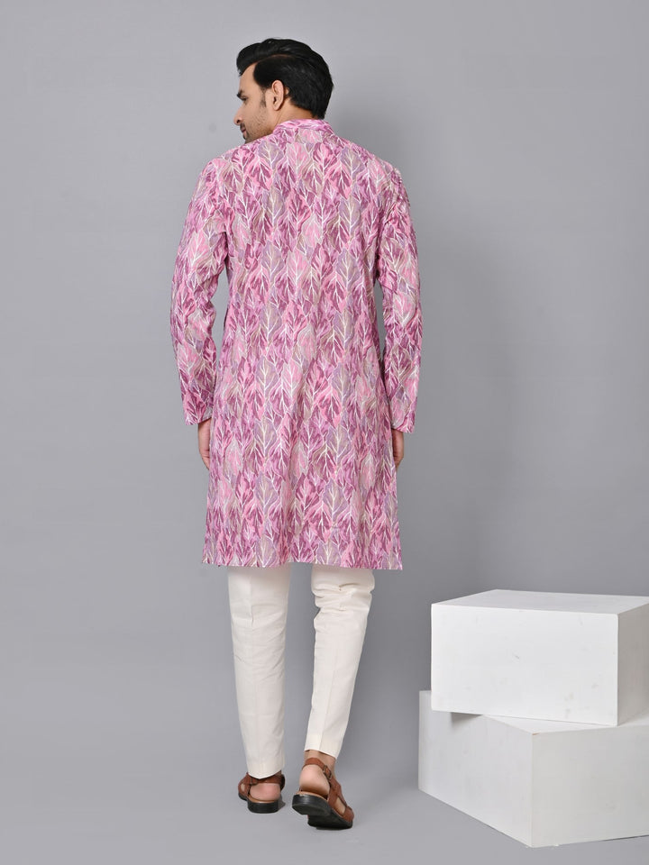 Ombre Pink Kurta Set