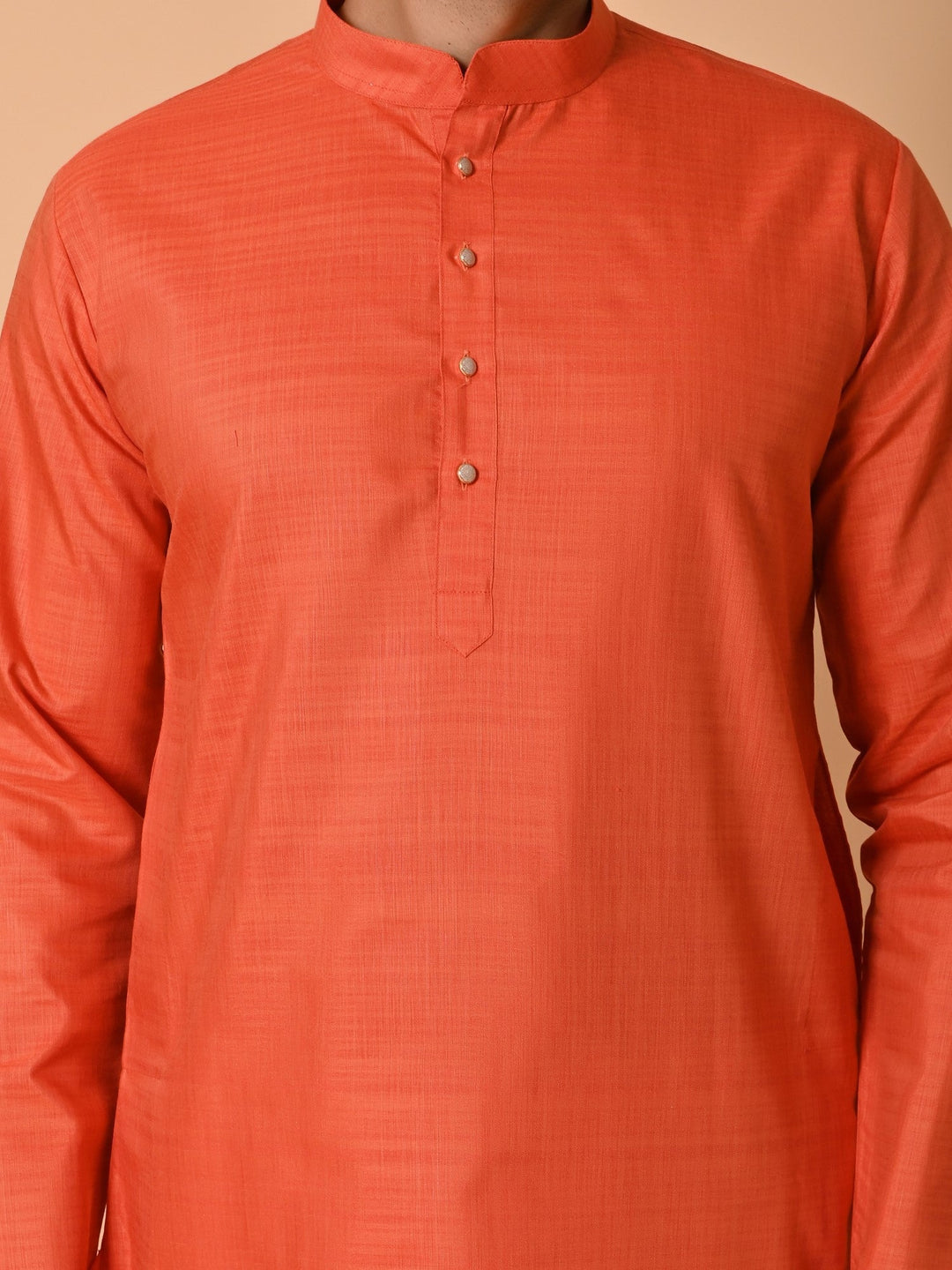 Solid Red Kurta Set