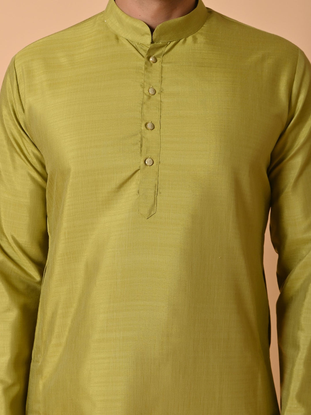 Solid Green Kurta Set