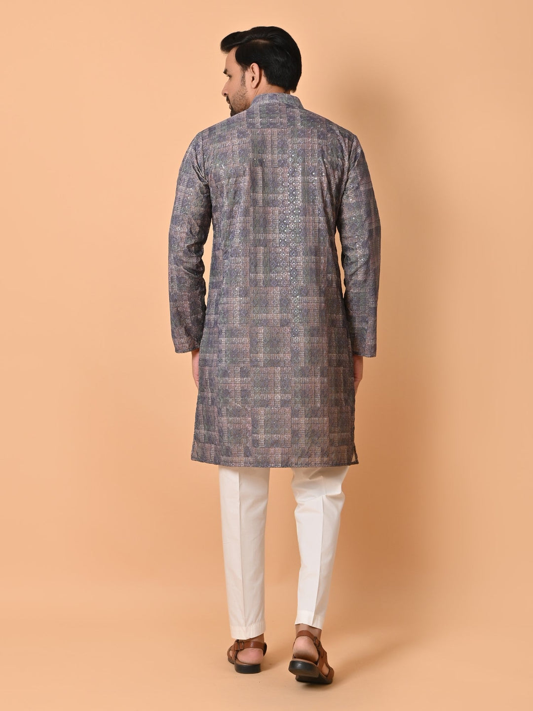 Sequence Grey Kurta Set