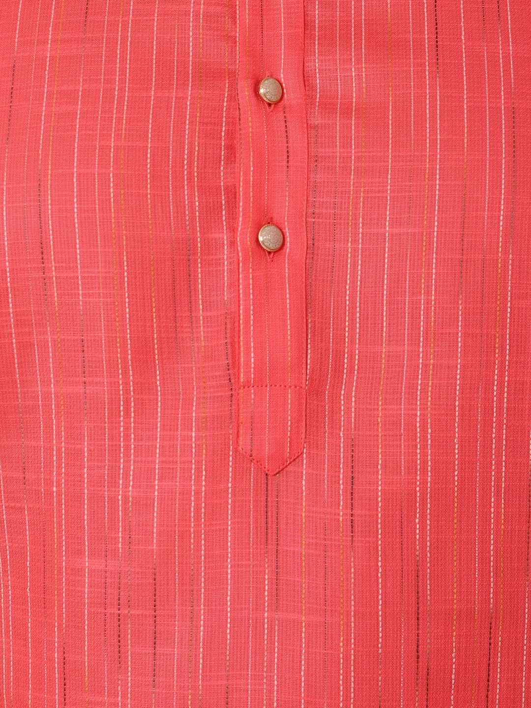 Striped Pink Kurta Set