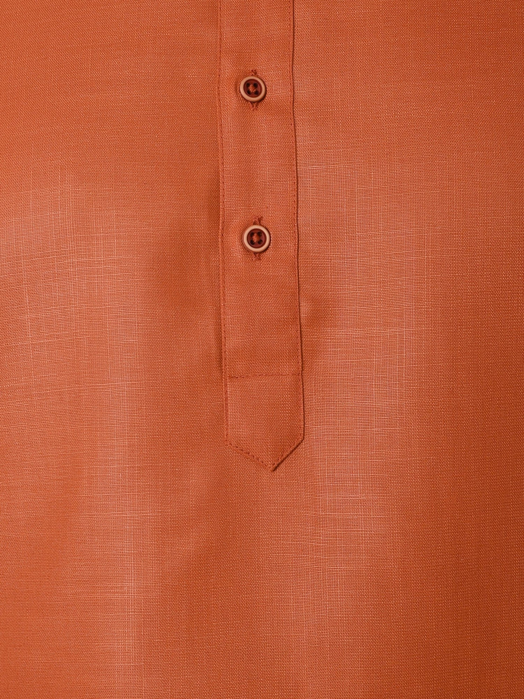 Solid Rust Kurta Set