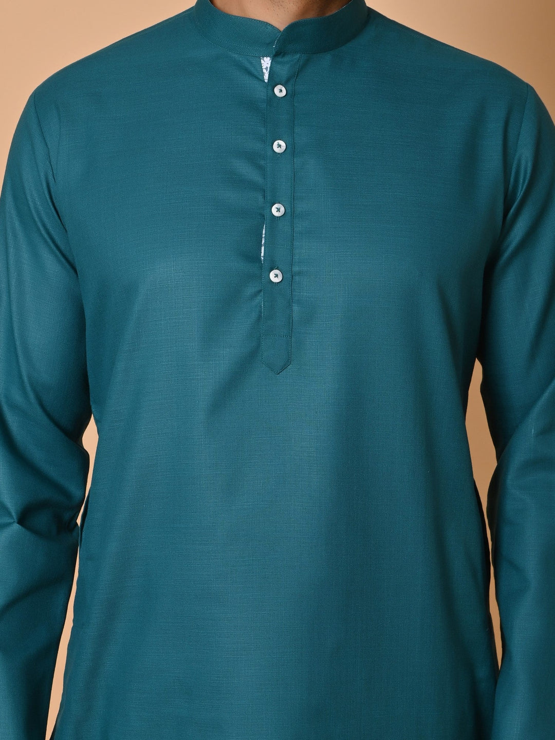 Solid Green Kurta Set