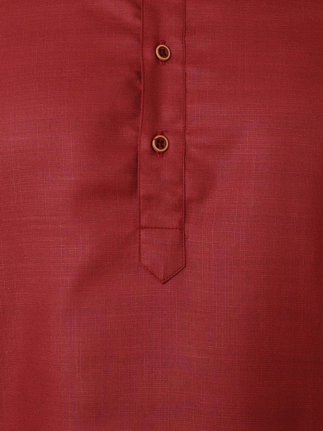 Solid Maroon Kurta Set