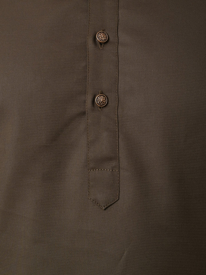Solid Green Kurta Set