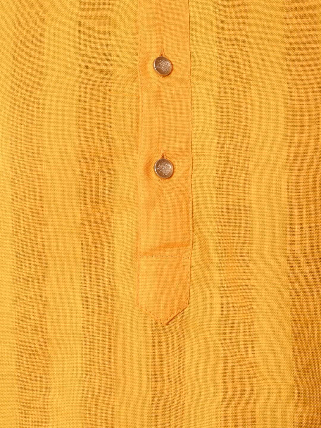 Striped Mustard Kurta Set