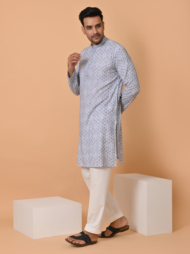 Sequence Grey Kurta Set