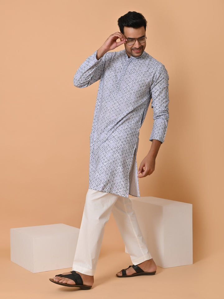 Sequence Grey Kurta Set