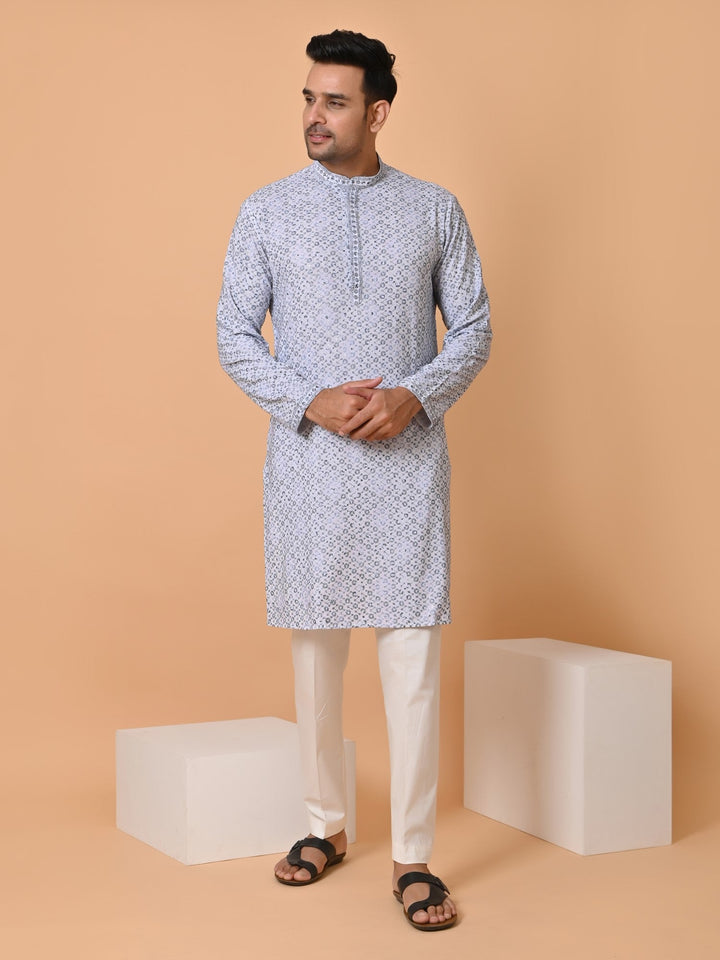 Sequence Grey Kurta Set