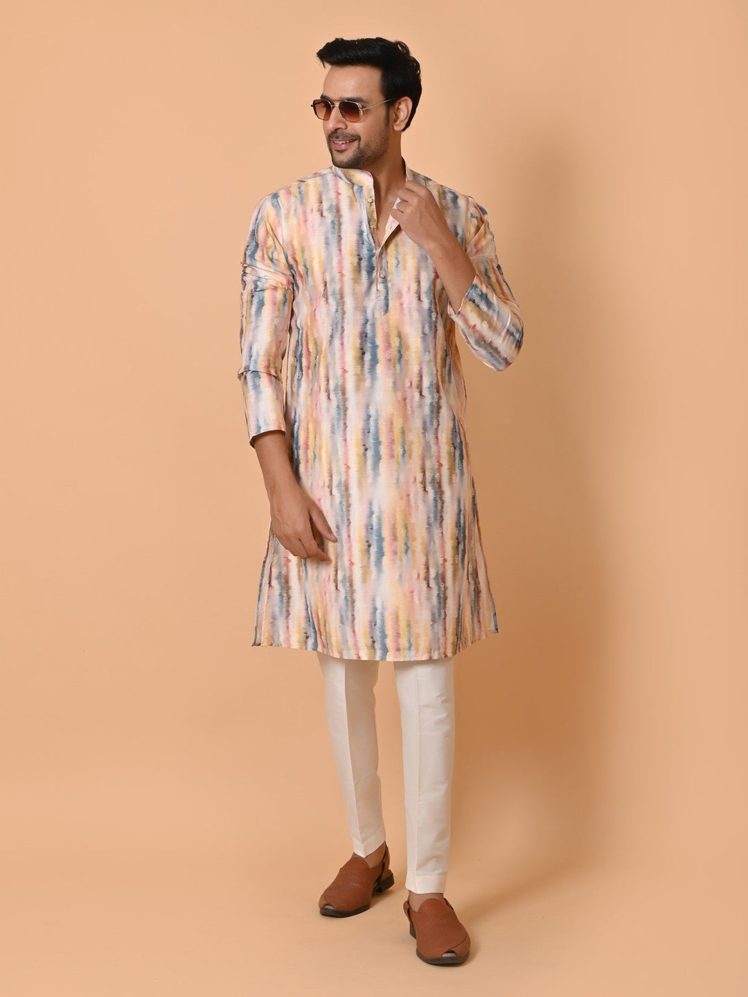 Textured Multi Kurta Set