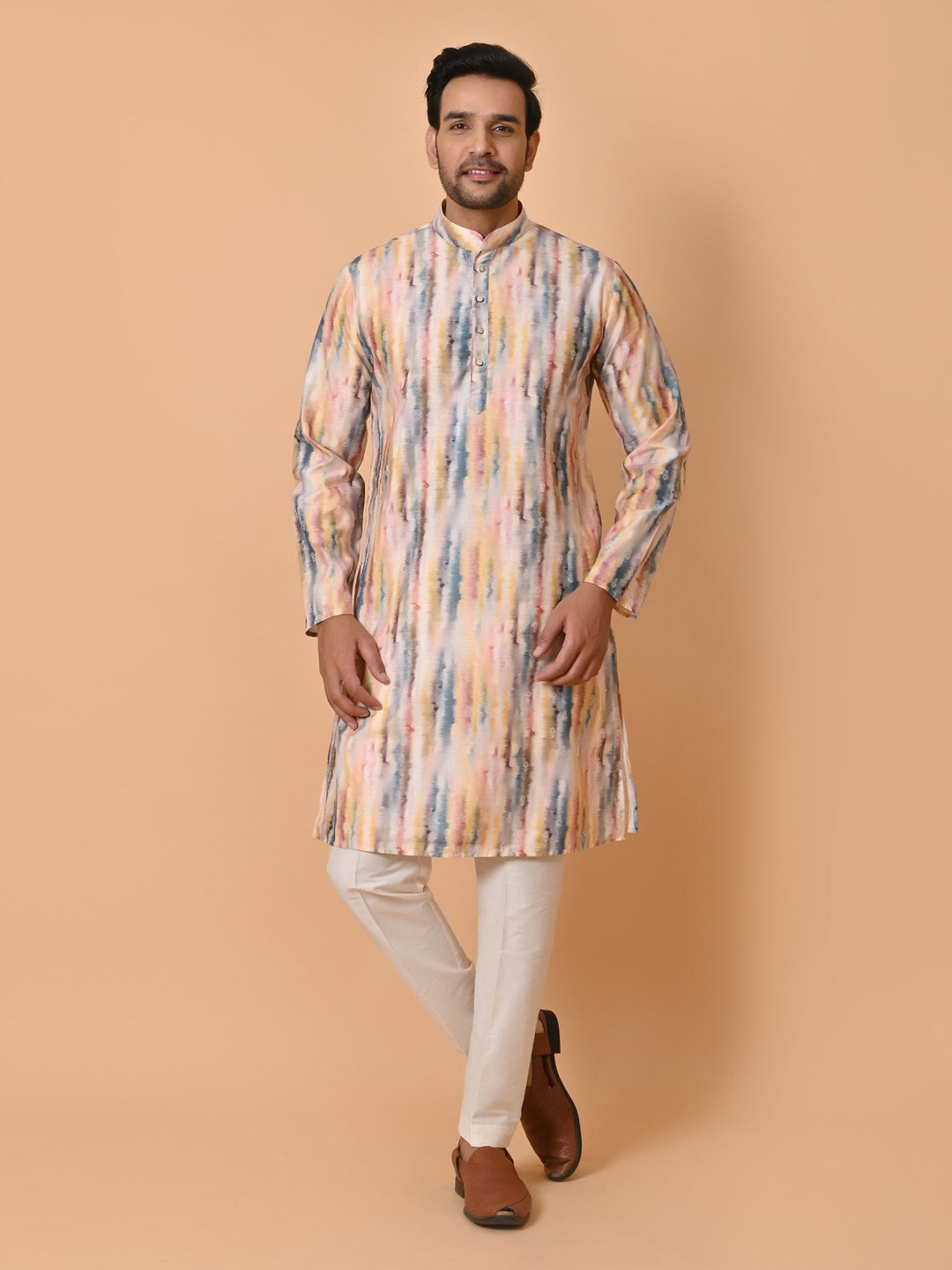 Textured Multi Kurta Set