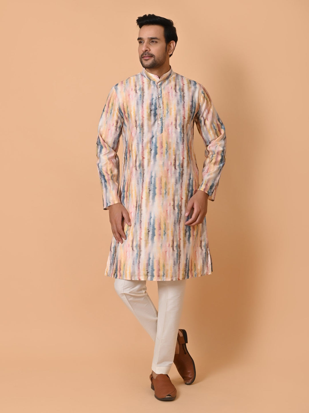 Textured Multi Kurta Set