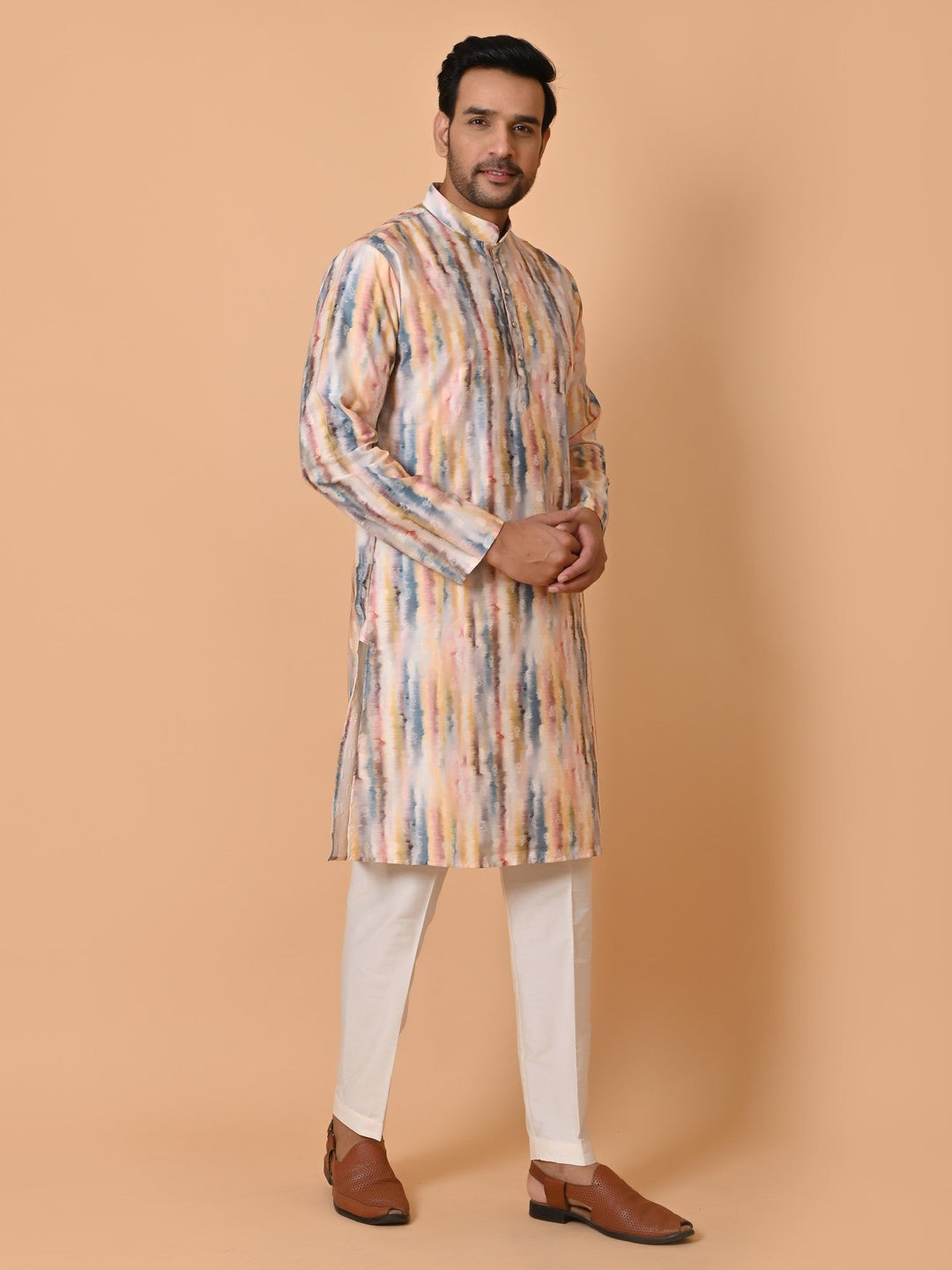 Textured Multi Kurta Set