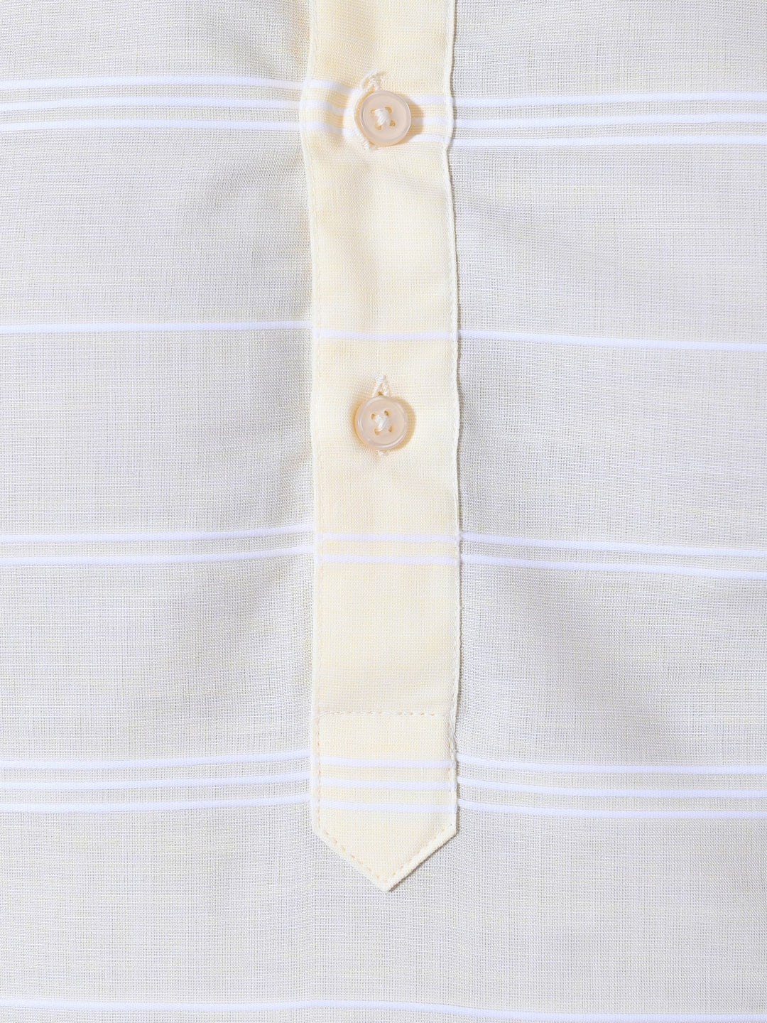 Striped Yellow Kurta Set