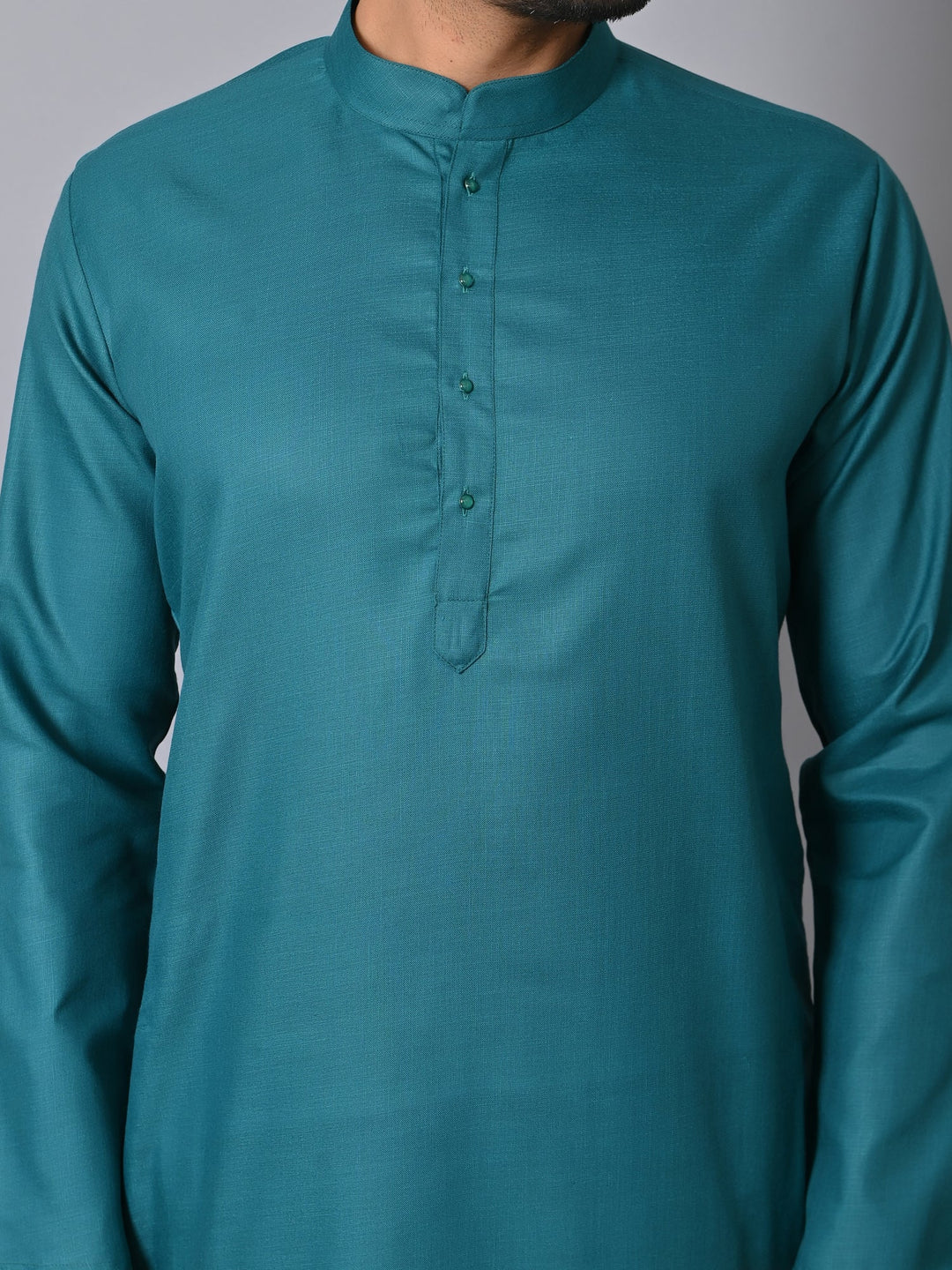 Solid Green Kurta Set