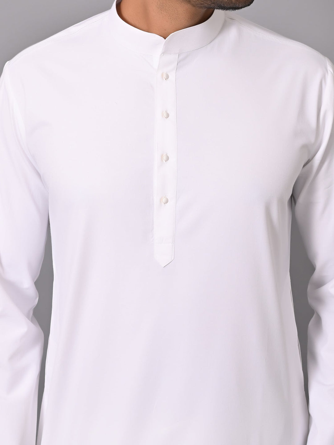 White Kurta Set