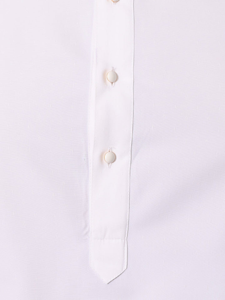 White Kurta Set