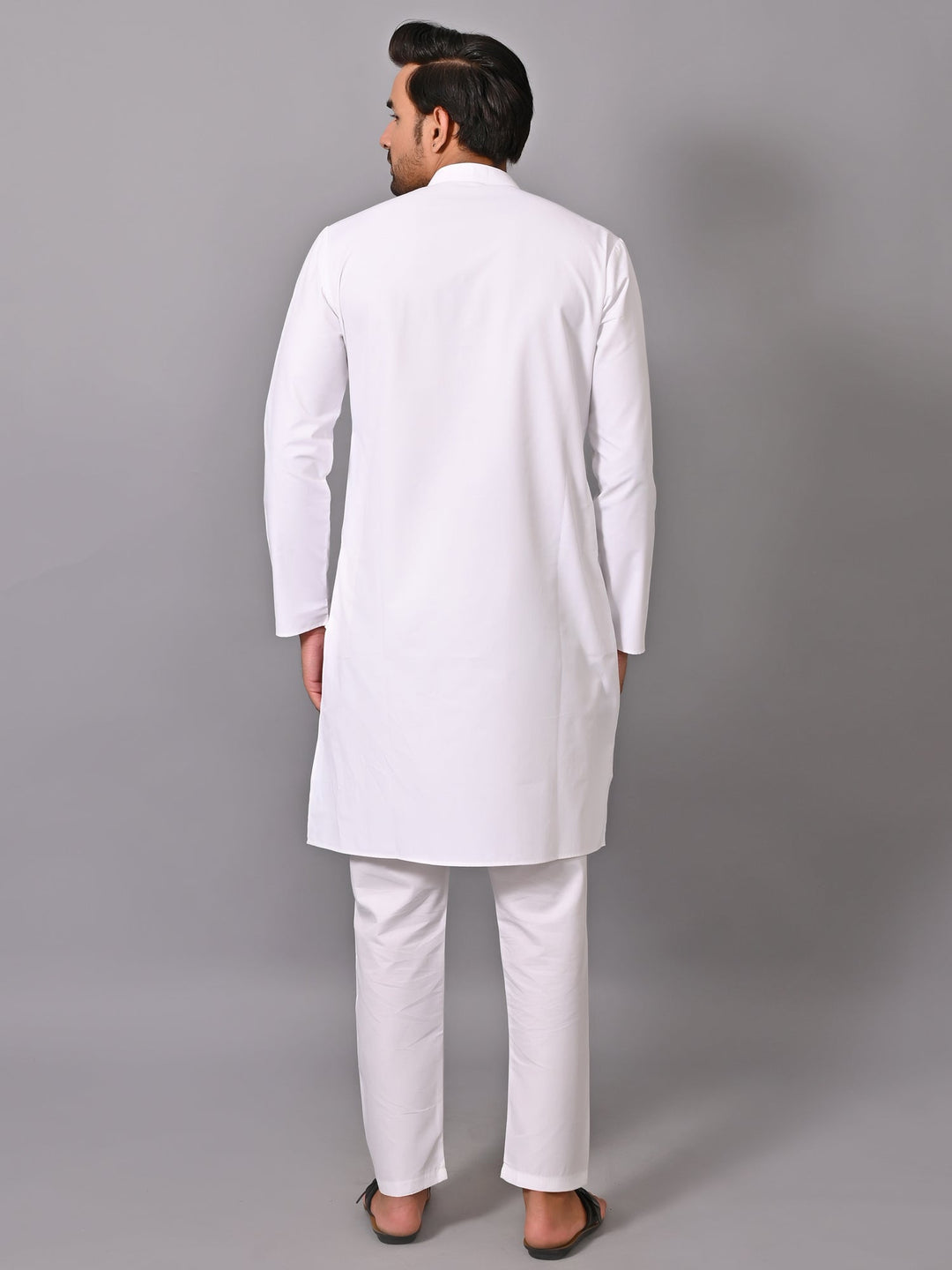 White Kurta Set