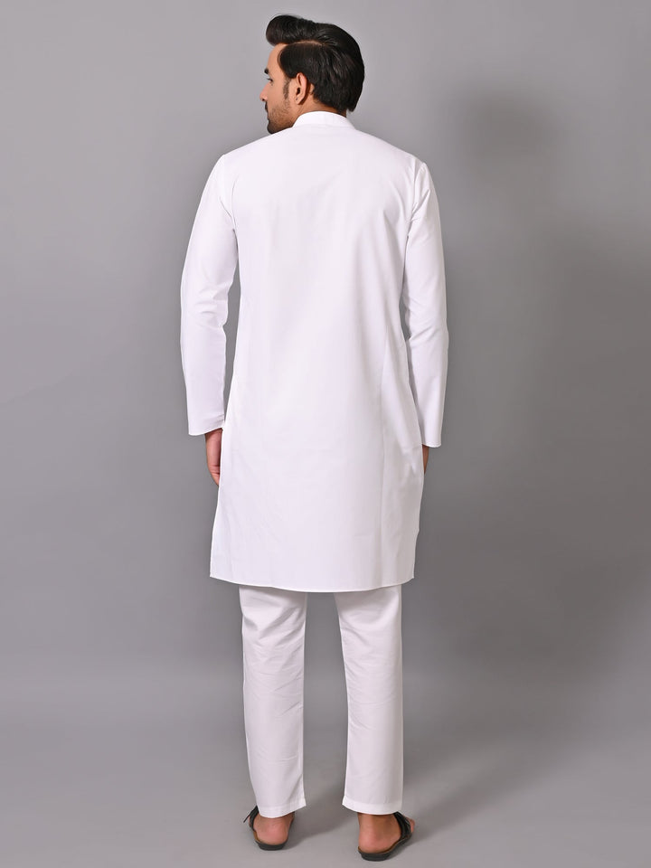 White Kurta Set