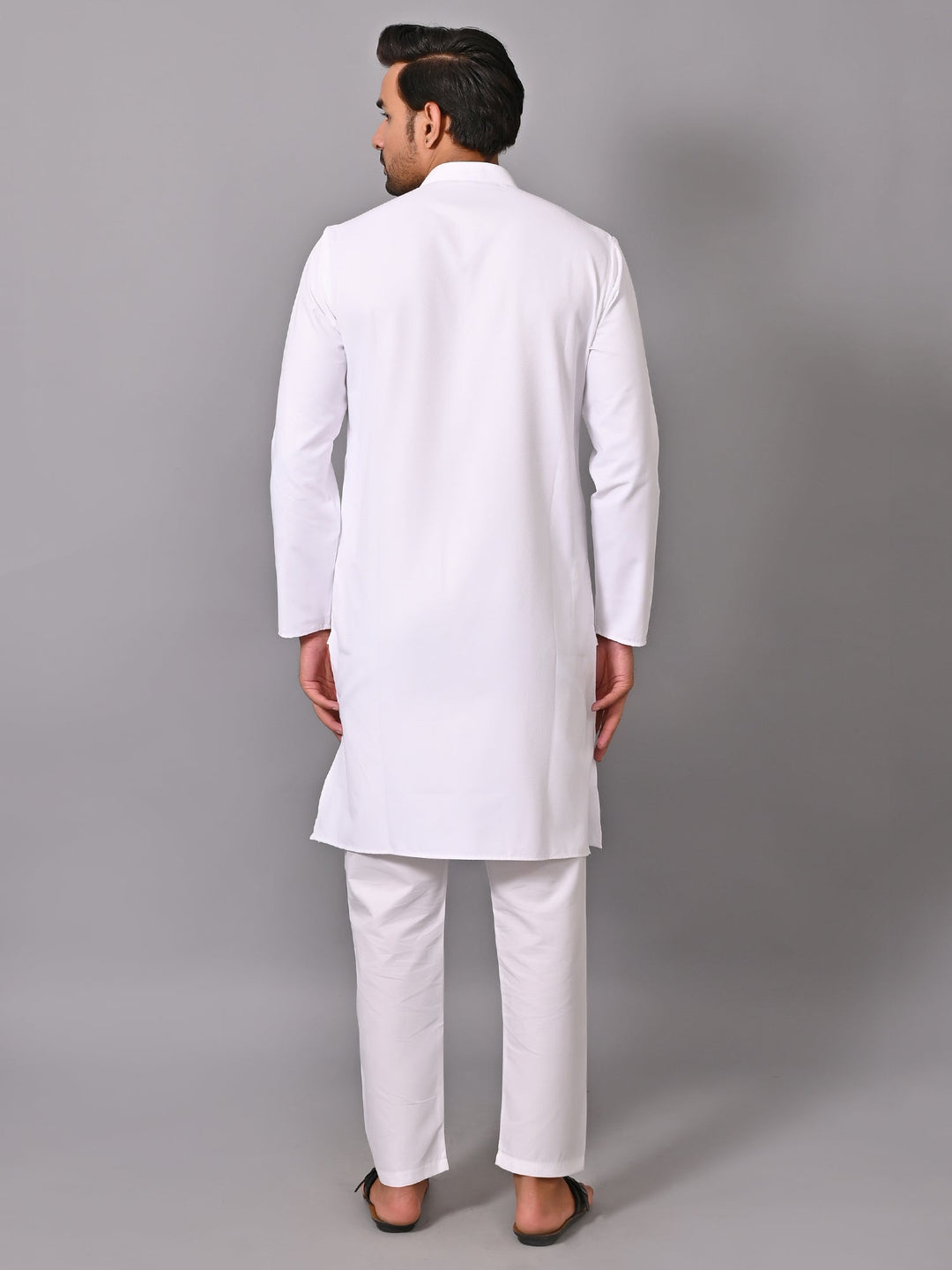 White Kurta Set