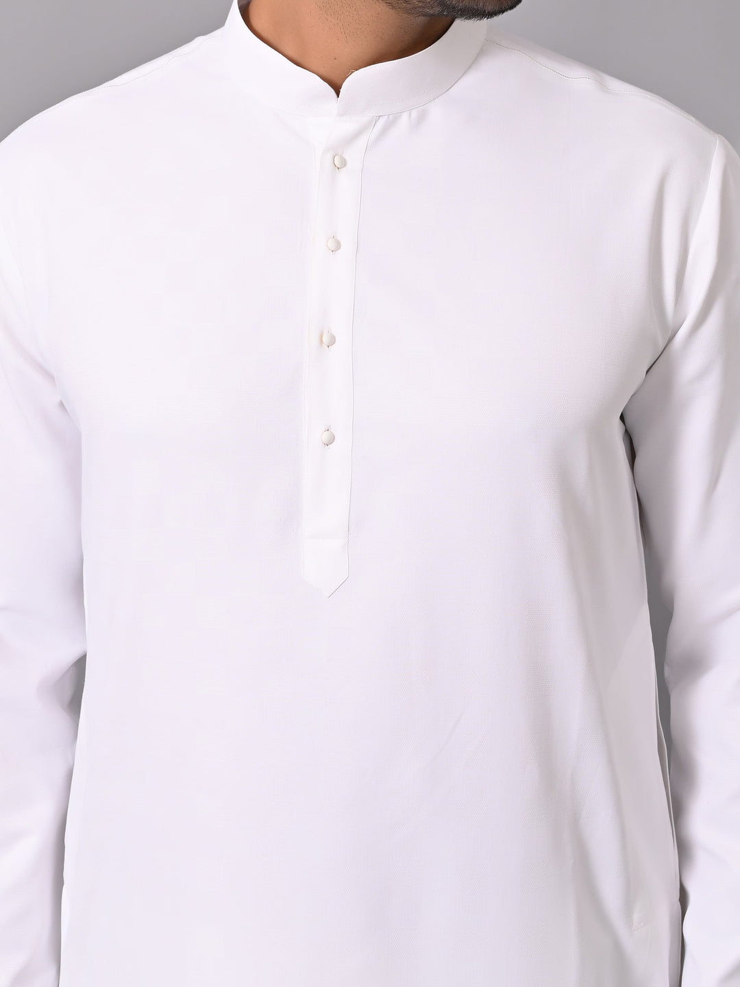 White Kurta Set
