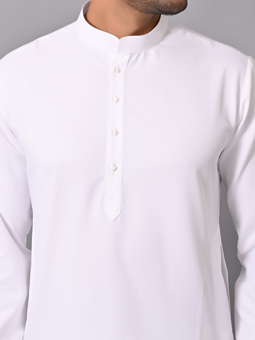 White Kurta Set