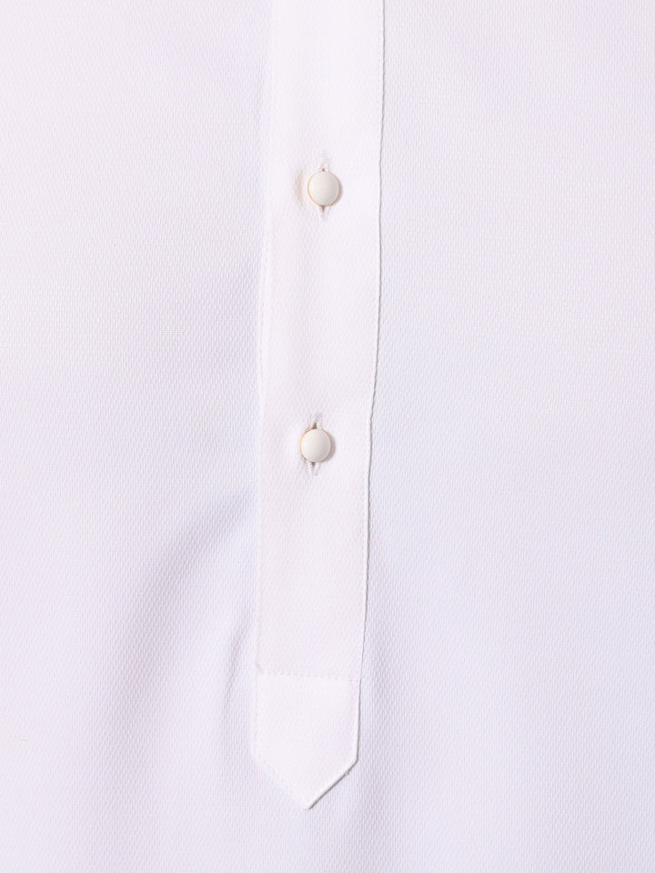 White Kurta Set