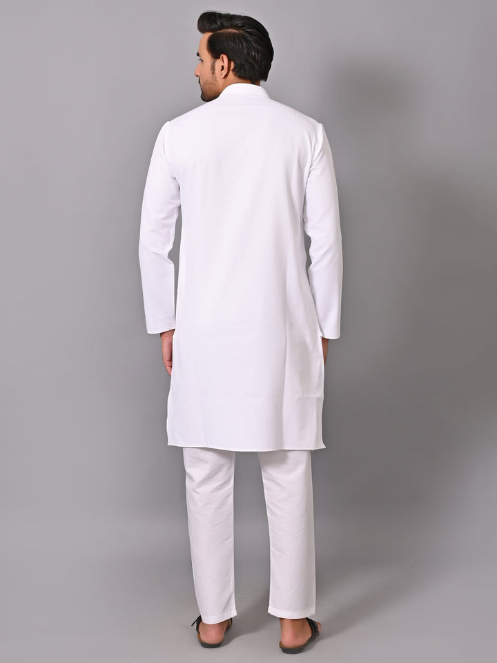 White Kurta Set